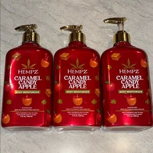 Hempz Caramel Candy Apple Body Moisturizer - Bold Red